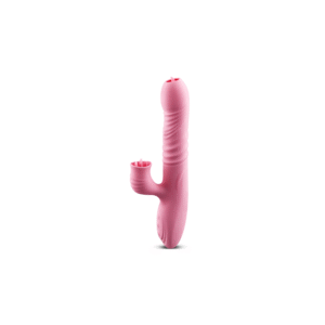 Betty Vibrador Conejo, Telescópico con Lengua y con Función de Calor